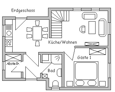 Grundriss Erdgeschoss